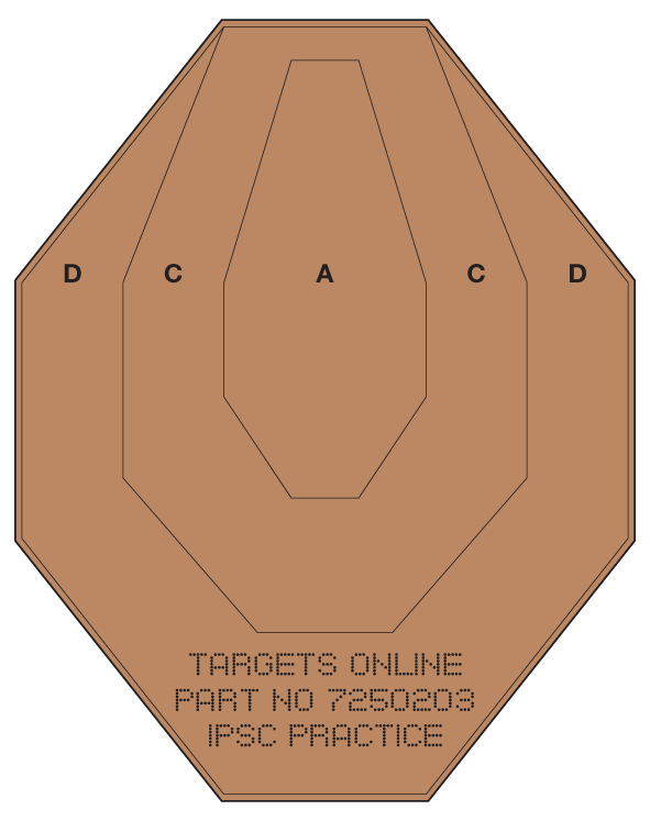 IPSC Practice Target - Click Image to Close